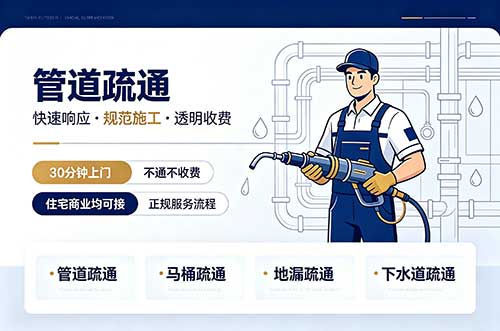 嘉峪关管道疏通