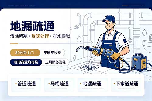 嘉峪关地漏疏通