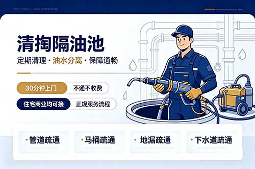嘉峪关清掏隔油池